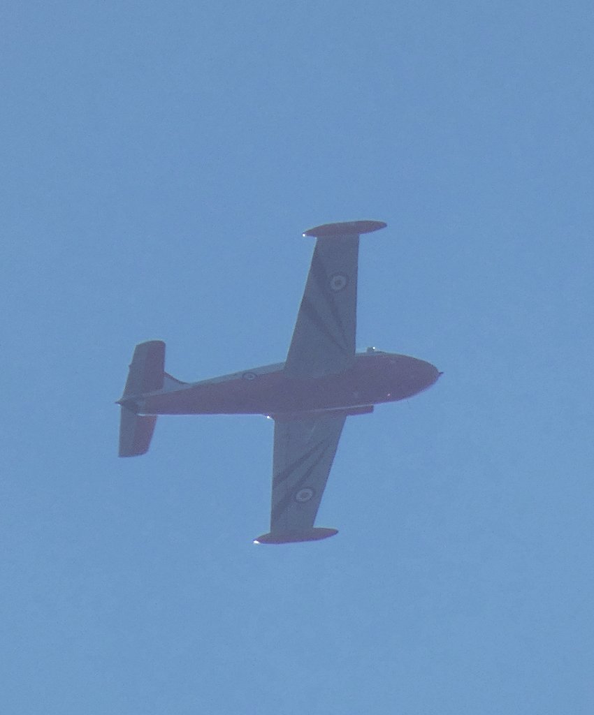 Two vintage planes in one day. #JetProvost