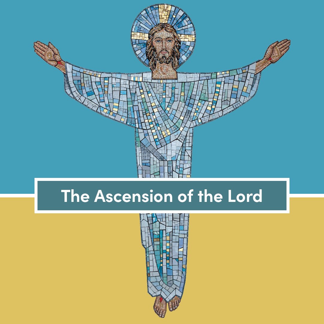 Happy Solemnity of the Ascension! May the resurrected Lord walk with us as He did with His disciples so that we may also preach the Good News to all people!