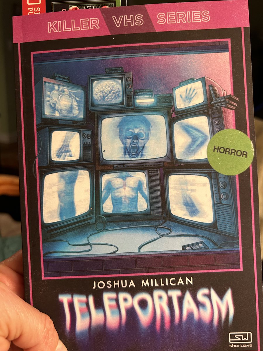 Another awesome addition to the Killer VHS series! @josh_millican introduces us to four friends who start off the craziest addiction this world has ever seen, and also some of the goriest deaths ever! Teleportasm is a fantastic look at addiction, with a healthy dose of nostalgia!