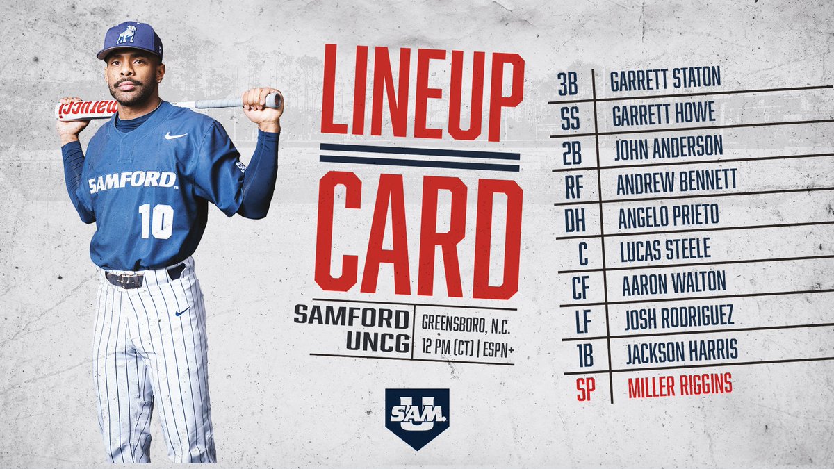 The lineup is in! 📺 rb.gy/0cy1or 📈 rb.gy/fr816g #SetTheStandard | #AllForSAMford