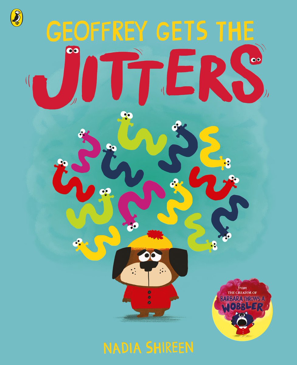 #GiveawayAlert: to win a copy of laugh-out-loud, heartwarming #GeoffreyGetsTheJitters by @NadiaShireen, shortlisted for the Jhalak C&YA Prize 2024, RT + reply to this tweet by noon tomorrow (UK only).    

#jhalakprize24 #giveaway #JhalakShowcase