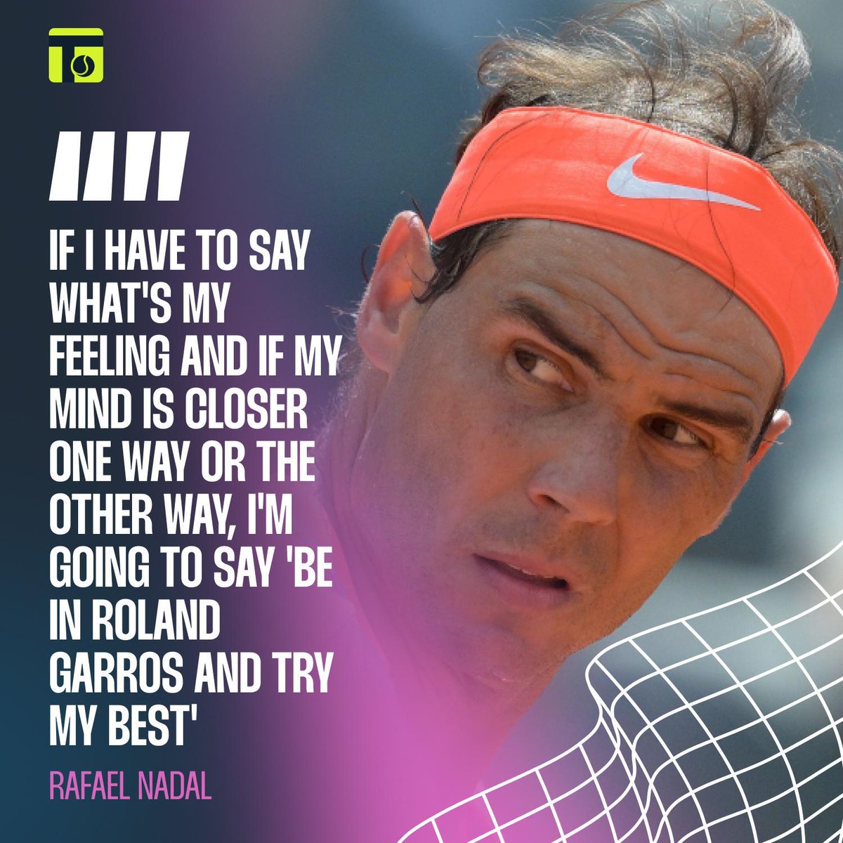 Rafael Nadal hints he will play at Roland Garros 🥳

#Tennis #RafaelNadal #FrenchOpen #RolandGarros