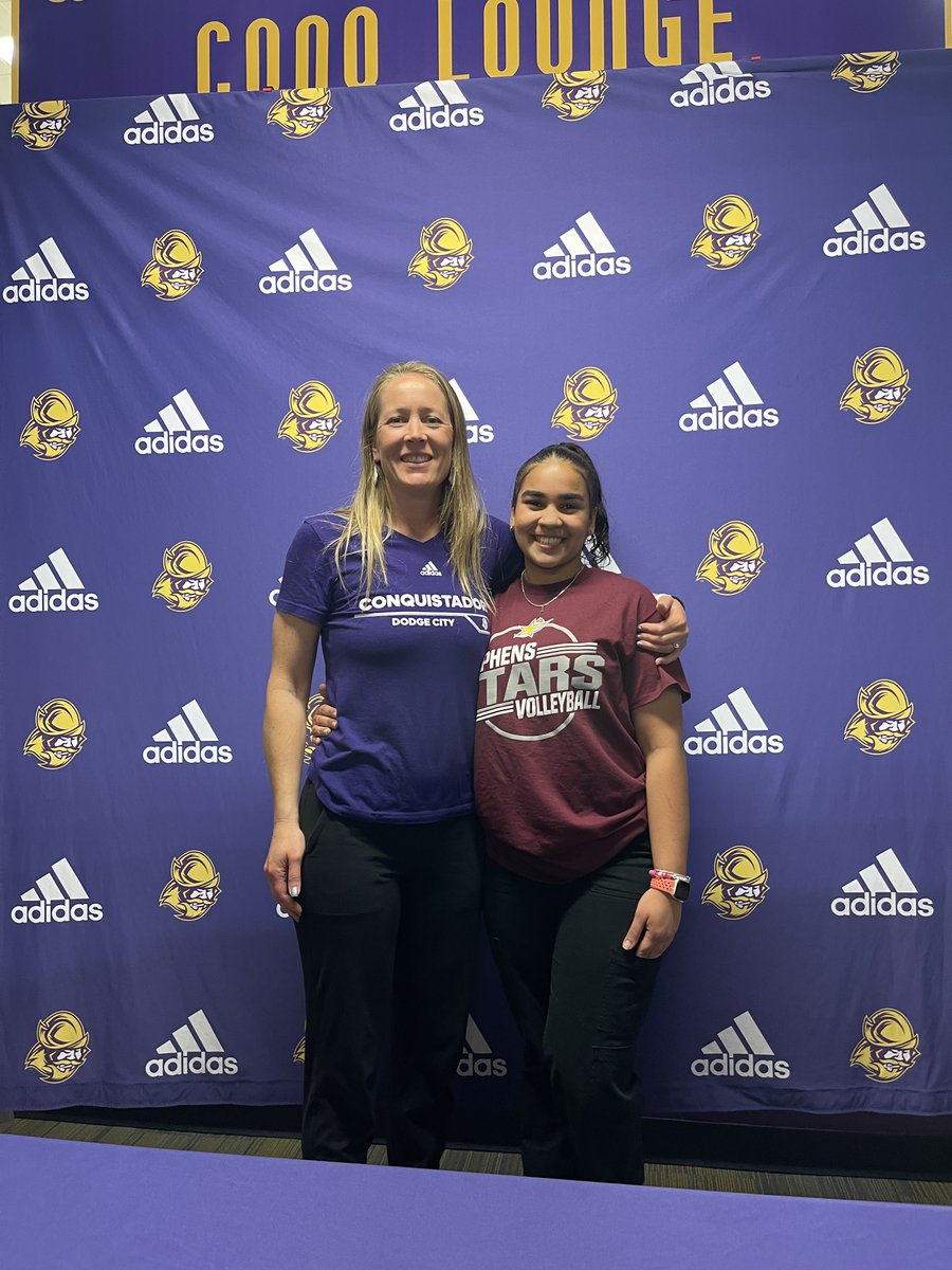 🏐Volleyball | #GoConqs Congrats to Jatnna Pena for signing with the Stephens College to continue her volleyball career & academics #BurnTheBoats @GoConqsVB