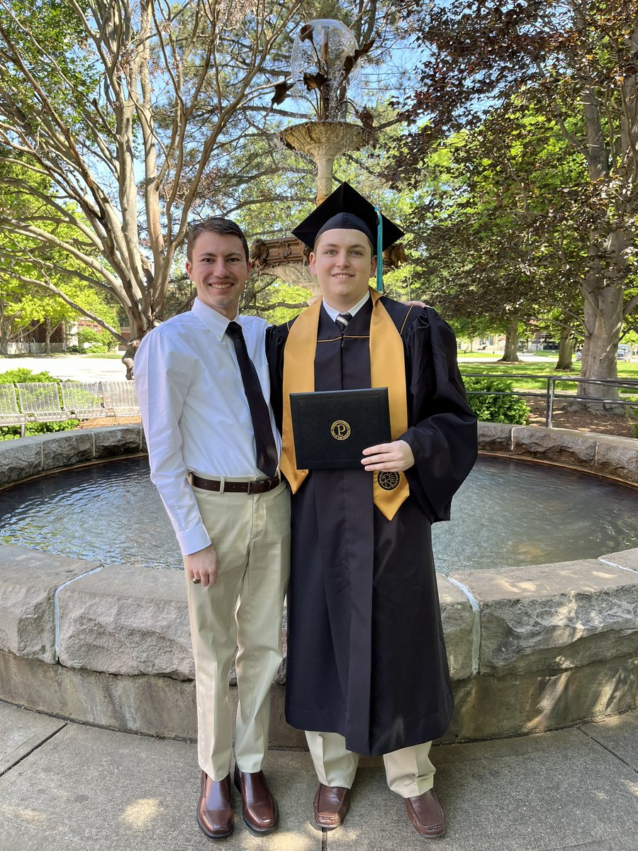 Great day celebrating @msuess0 graduation from @LifeAtPurdue!