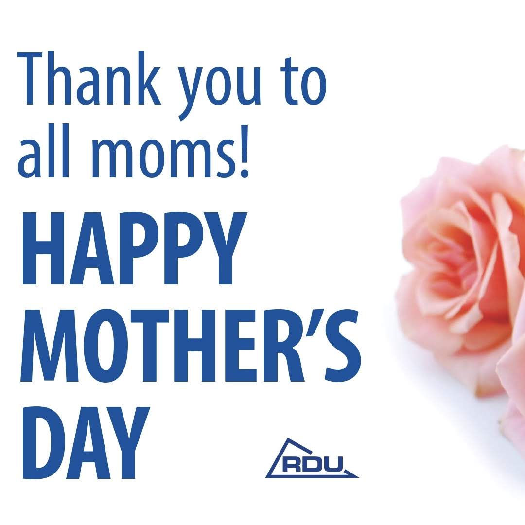 This one’s for the moms! 💕 Happy #MothersDay from RDU!