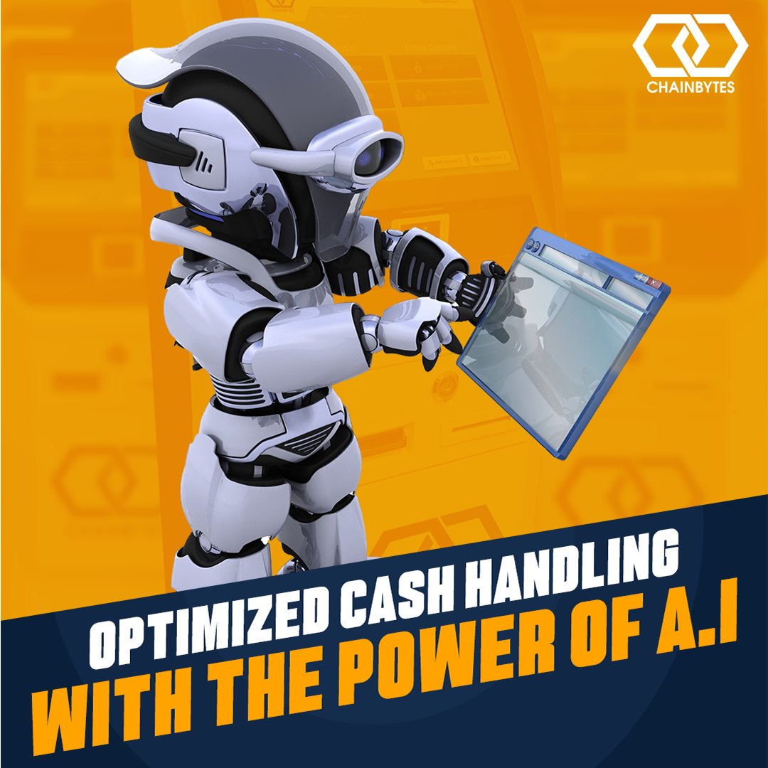 ChainBytes's tweet image. Revolutionize your cash-handling experience with ChainBytes&apos; AI-powered Bitcoin ATMs! Efficiency meets security for seamless transactions in the digital age. 📷📷 #ChainBytes #BitcoinATM #AI #CashHandling