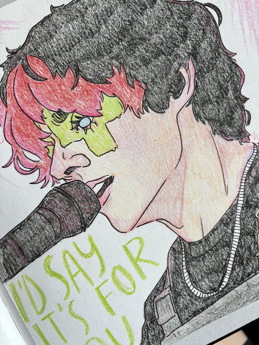heyyy here’s some recent awsten sketchbook pages !!