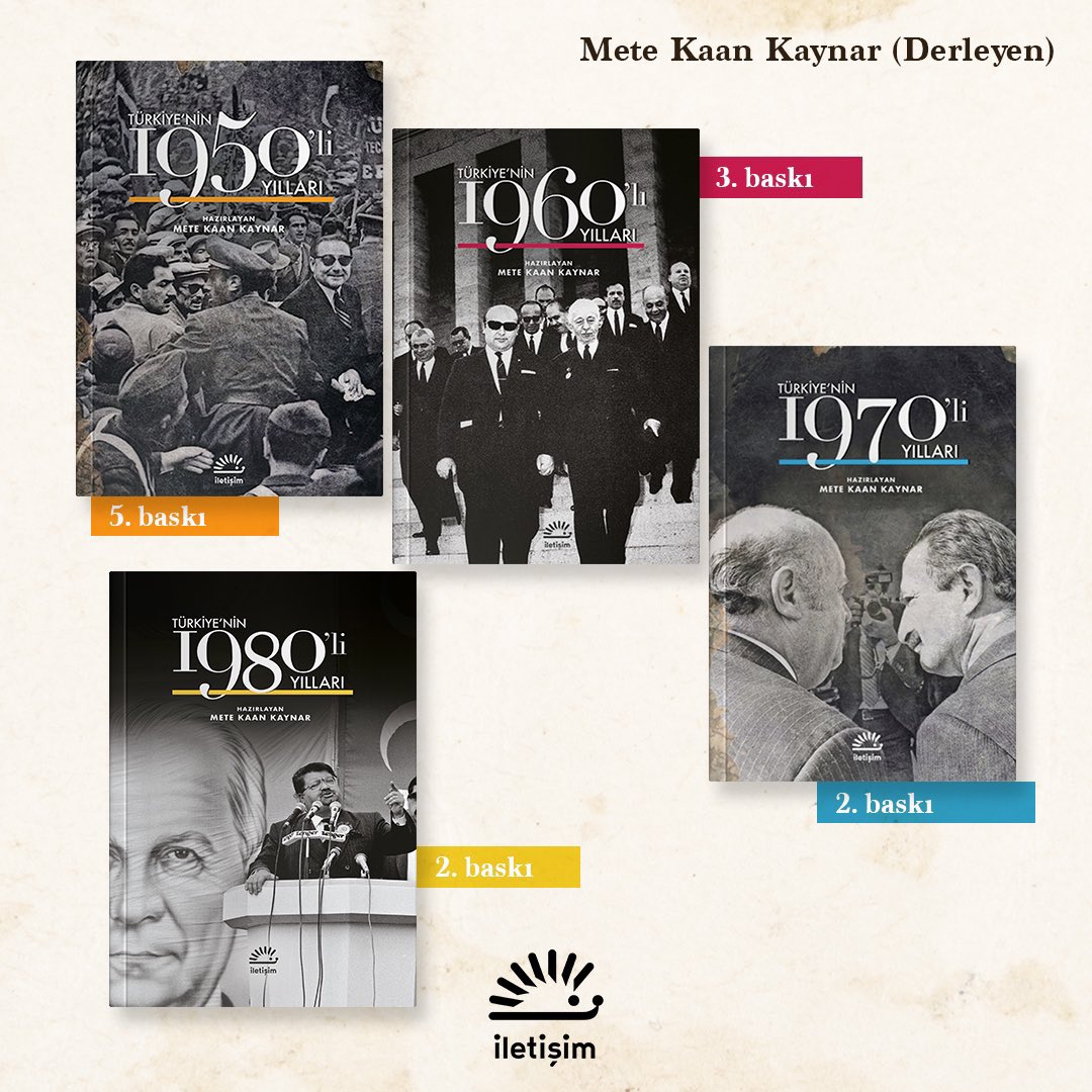 50’lerden itibaren Türkiye’nin toplumsal tarihini on yıllık dilimlerle ele alan serimiz edebiyat, popüler kültür, müzik, magazin ve gündelik hayata dair geniş ilgilere hitap ediyor. bit.ly/4cpxHV1