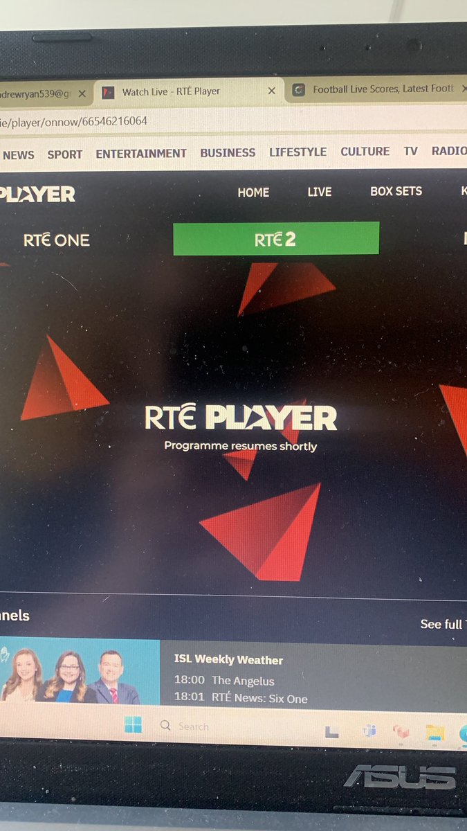 Been stuck on this screen since the end of regulation time. Anybody else having the same issue? #RTE #Ulster2024 #ulsterfinal