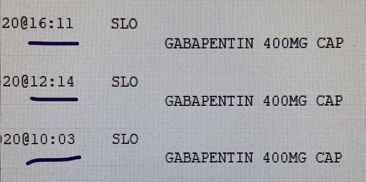 Some meds in hospital are ordered BID (9a, 5p) or TID (8a, 1p, 5p) when more appropriate may be q12 (9a, 9p) or q8 (e.g. 7a, 3p, 11p).

Certainly true for antibiotics, cardiac meds etc, but can be important for symptomatic meds too. 

Example: still neuropathic pain at night: