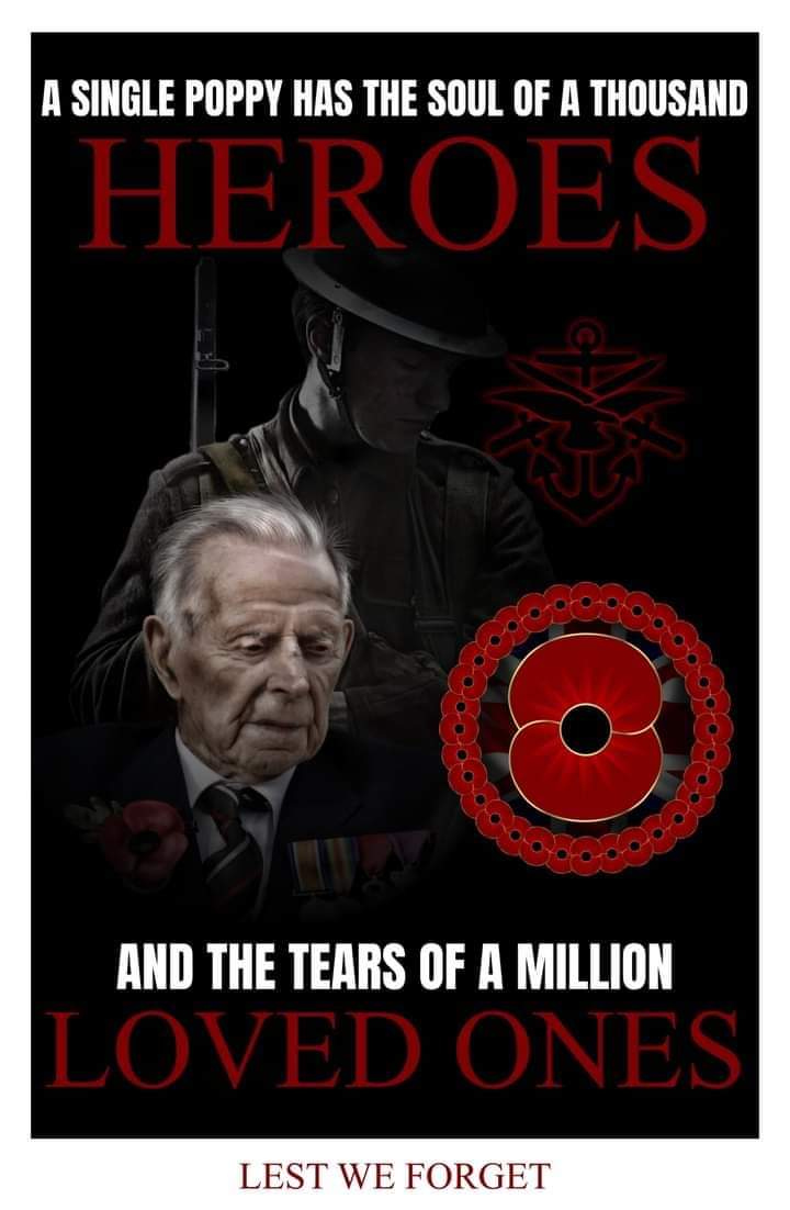 We Will Remember Them.