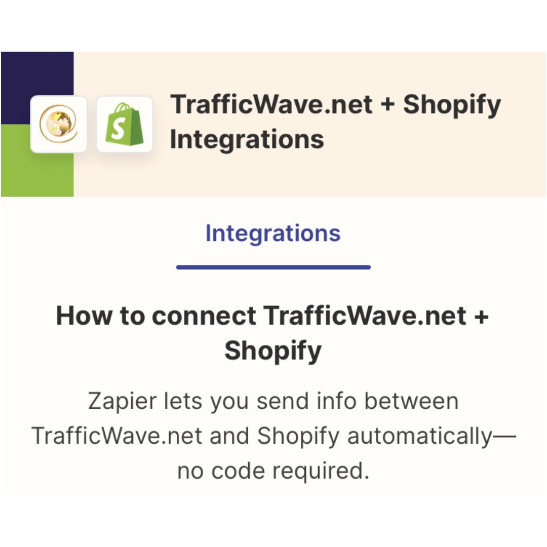 Run and grow your online business with ease using 💯 TrafficWave and Shopify! With both you can build customer relationships, increase sales, and know more about your target audience. #ecommerce #onlineshopping #shopify #trafficwave trafficwave.net