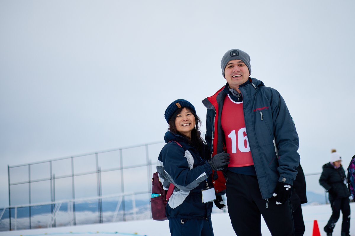 Happy #MothersDay to all the incredible moms and mother figures in the SOBC community! We appreciate all that you do  to empower athletes with intellectual disabilities. ❤️

📸 #CityofPG parent Suni Dunn & snowshoeing athlete David Dunn at the 2023 Provincial Games!