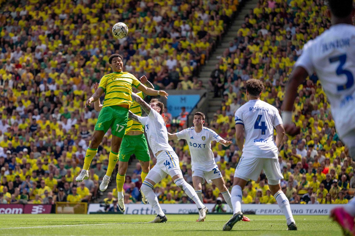 Amazing atmosphere at Carrow Road today. Thank you for that. We will give it all on Thursday! 🟢🟡