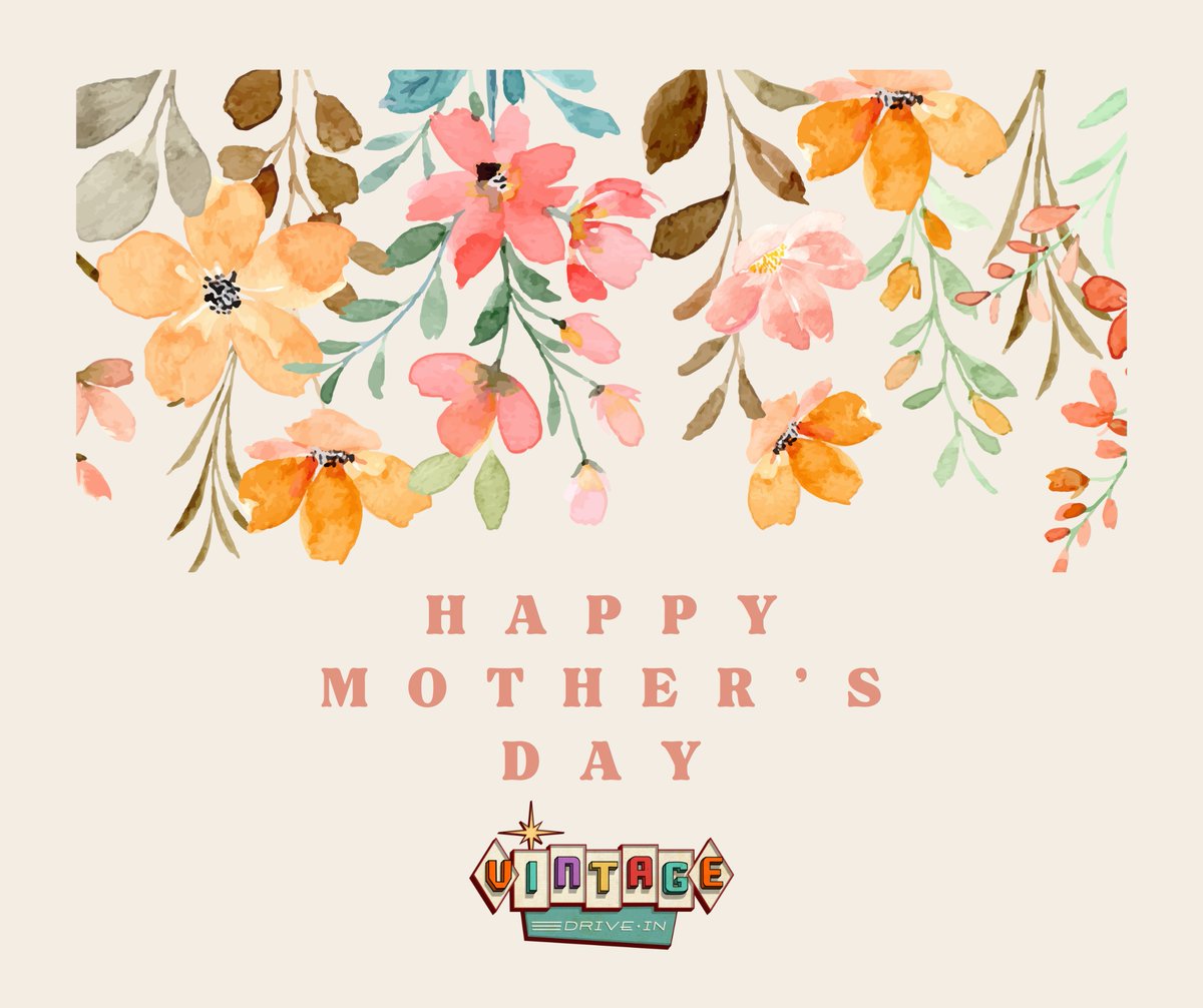 vintagedrivein's tweet photo. Honoring all moms, stepmoms, grandmothers, and motherly figures today and always. Your love builds the strongest foundations. ❤️💐 To those for whom Mother's Day is tough, we're with you in heart. Wishing everyone love, joy, and cherished memories!
#VintageDriveIn #HappyMoth... https://t.co/kRGI7iavuA