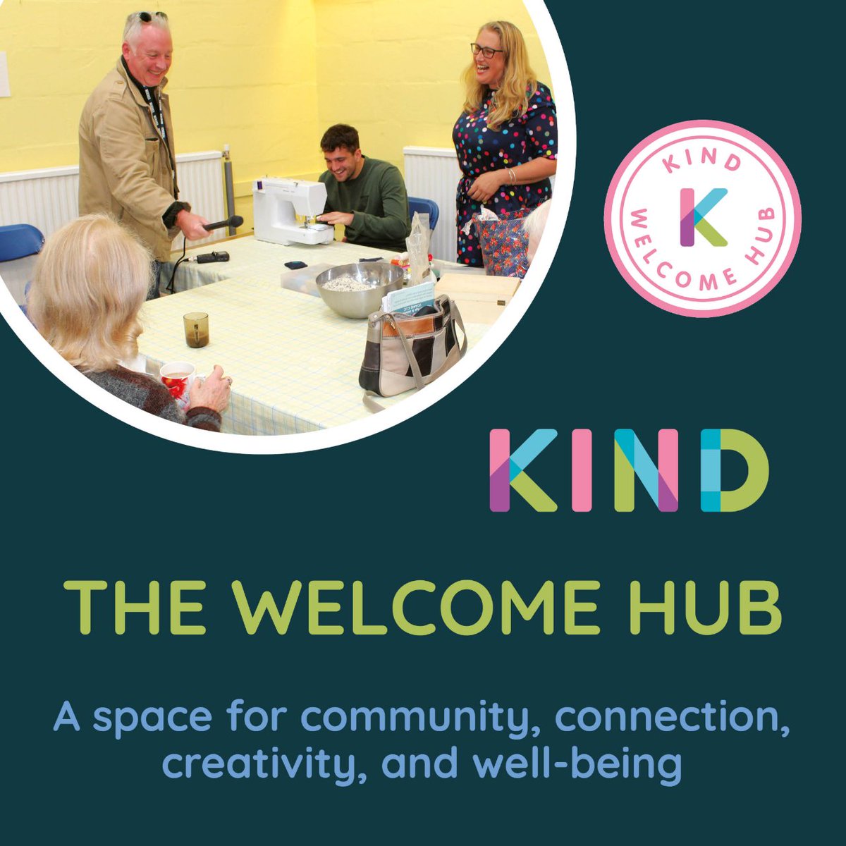 🎉Just a friendly reminder! 🎉 The Welcome Hub is back tomorrow at the United Reform Church at 10am. Join us for a natter and get crafty as we kick off Mental Health Awareness where @MindCharity  will be joining us to decorate Hope Stones. 🌟 #WelcomeHub #MentalHealthAwareness