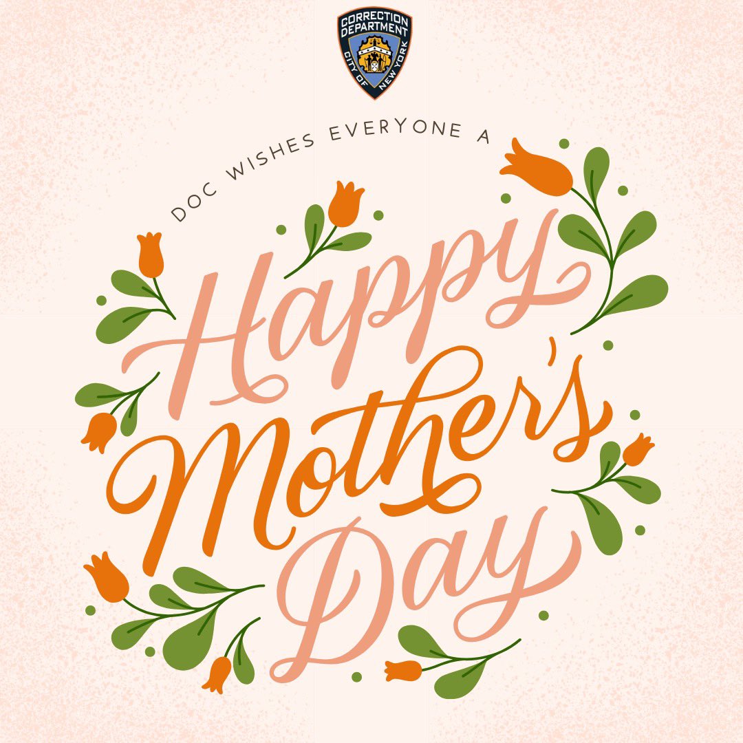 A heartfelt thanks to our Boldest Moms. Thank you for your service, dedication and commitment to this Department. Thank you also for sacrificing time with your family to support your Boldest family and for keeping all New Yorkers safe. Happy Mother’s Day!