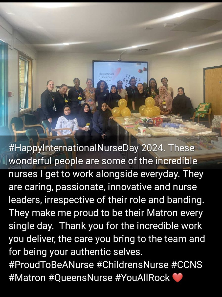 #HappyInternationalNursesDay. So proud to be a children's nurse, a Queen's Nurse, a Professional Nurse Advocate, a community Children's Matron. Below are just a handful of our amazing nurses, I am so proud of them all. @scyps @NHS_ELFT . Thank you be the nurses you are, every day