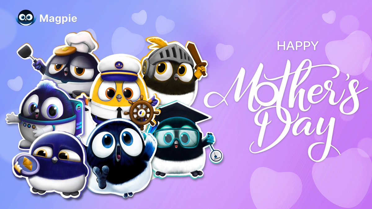 Wishing a Happy Mother's Day to all the nurturing mothers worldwide.🫶 The significance of your role in our lives cannot be overstated.❤️ We are grateful for everything you've done from the very beginning. Sending much love and respect from the @magpiexyz_io ecosystem.🥰