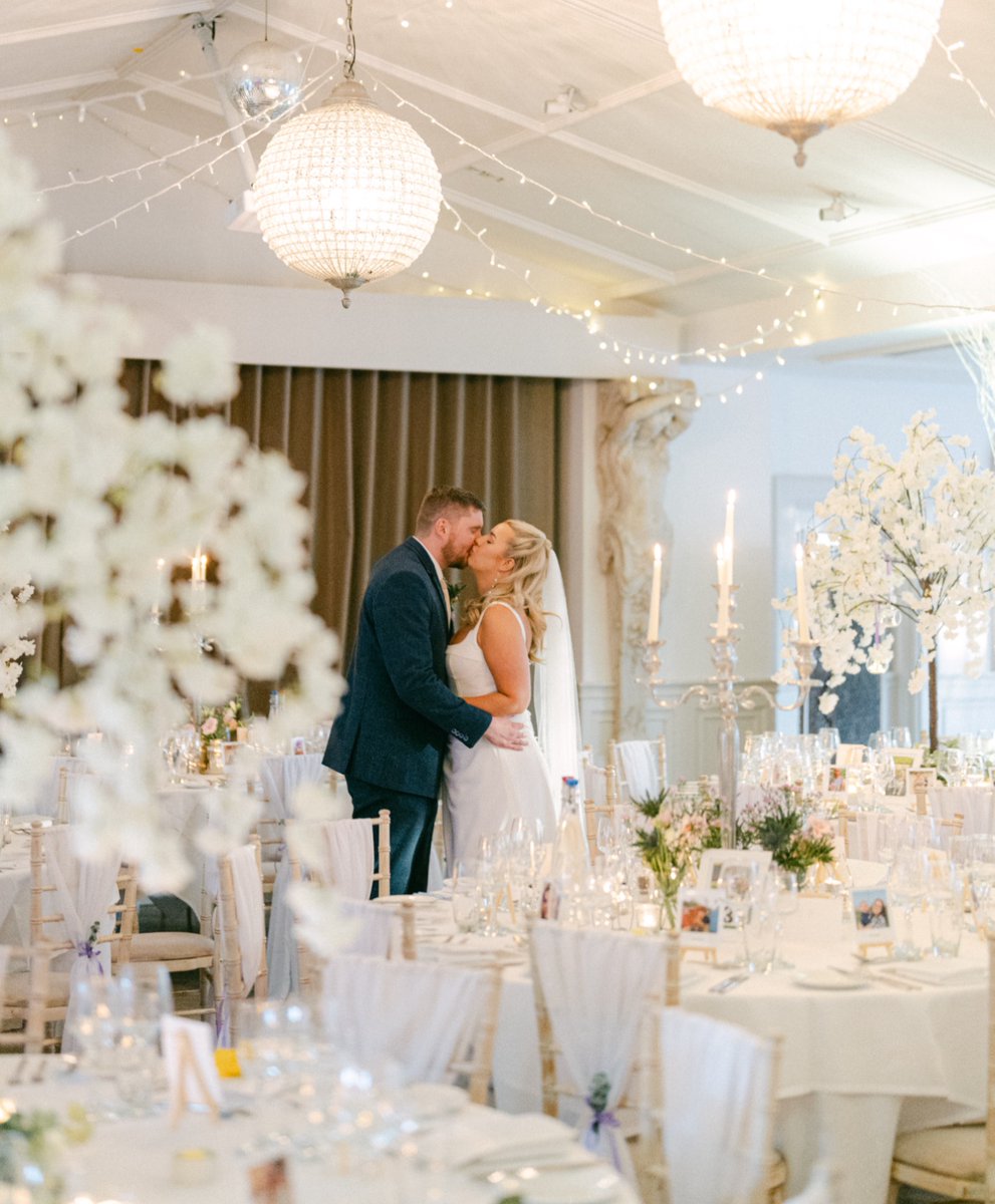 Melissa & Jake, among their timeless styled wedding breakfast in our ballroom 🤩🤍 

📷 @charlotteburnphotography

#manorbythelake #wedding #weddingvenue #cotswoldwedding #gloucestershireweddingvenue #weddinginspiration #weddinginspo #weddingdecor