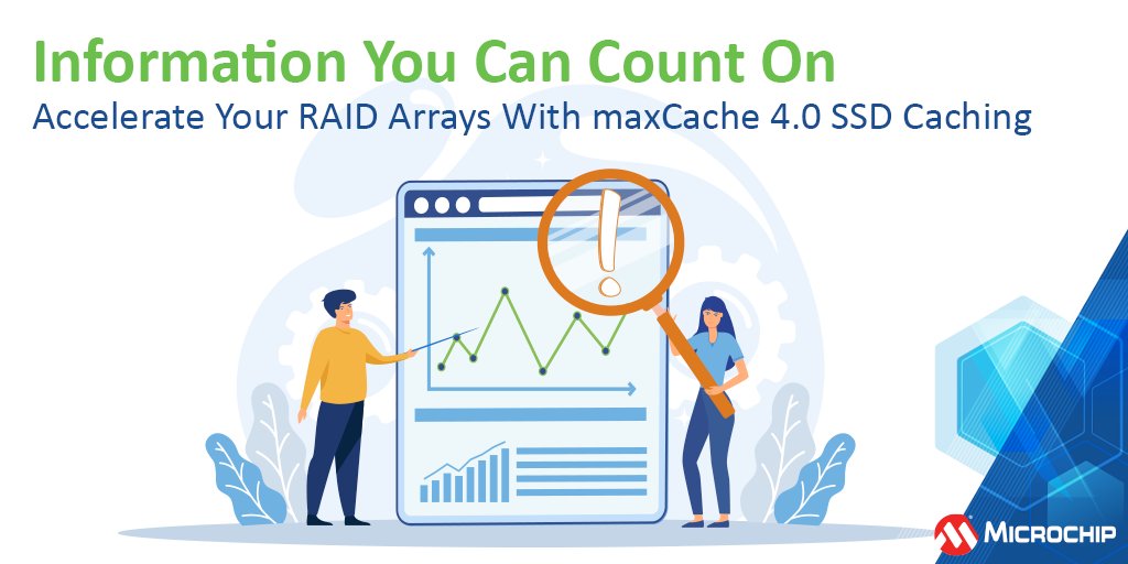 Discover the benefits of maxCache on our #Adaptec® SmartRAID Ultra 3254-16e /e #RAID adapter. As stated in the blog, 'The combination of controller cache and fast SAS SSDs to accelerate the hard drives is particularly interesting to show'. mchp.us/3vLf39P #RAIDadapter