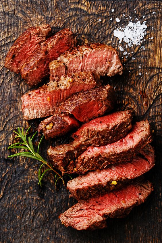 Nutrients you need to build muscle:

• Iron
• Zinc
• Protein
• Creatine
• B Vitamins

Nutrients found in steak:

• Iron
• Zinc
• Protein
• Creatine
• B Vitamins

Steak is a superfood