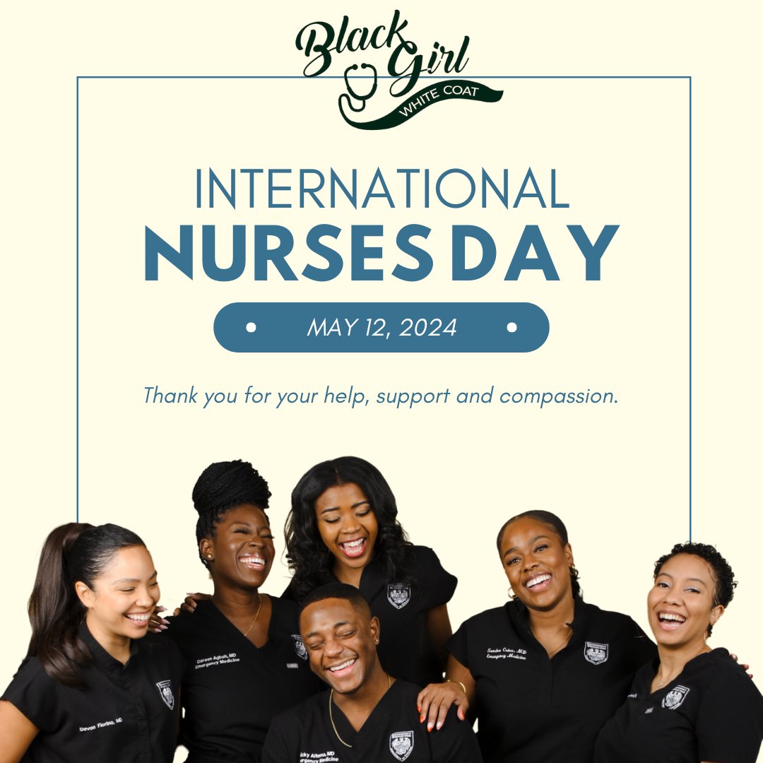 BGWC wishes our nursing family a Happy International Nurses Day! We value you & see your endless hard work 🫶🏾