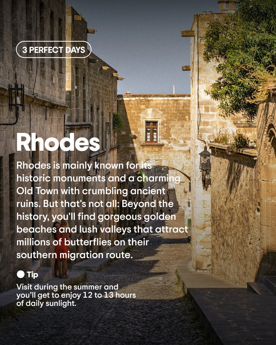 3 perfect days in Rhodes: tripadv.sr/3JUwus2