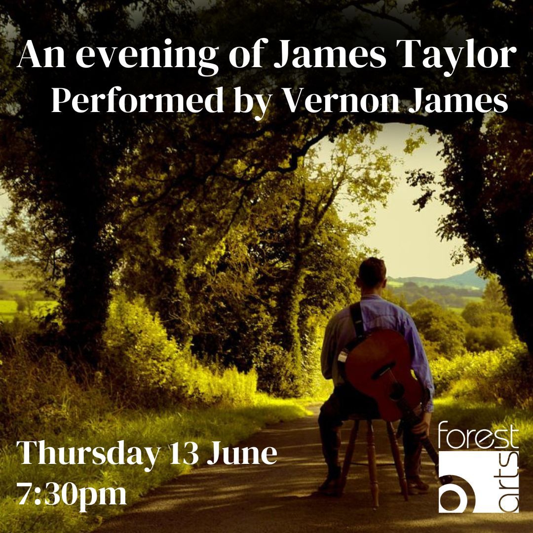 The Music of James Taylor performed by Vernon James 🎶 Vernon James performs the songs true to how they were written and in the spirit of James Taylor himself, with a soulful lil Tickets: buff.ly/44zfl0g