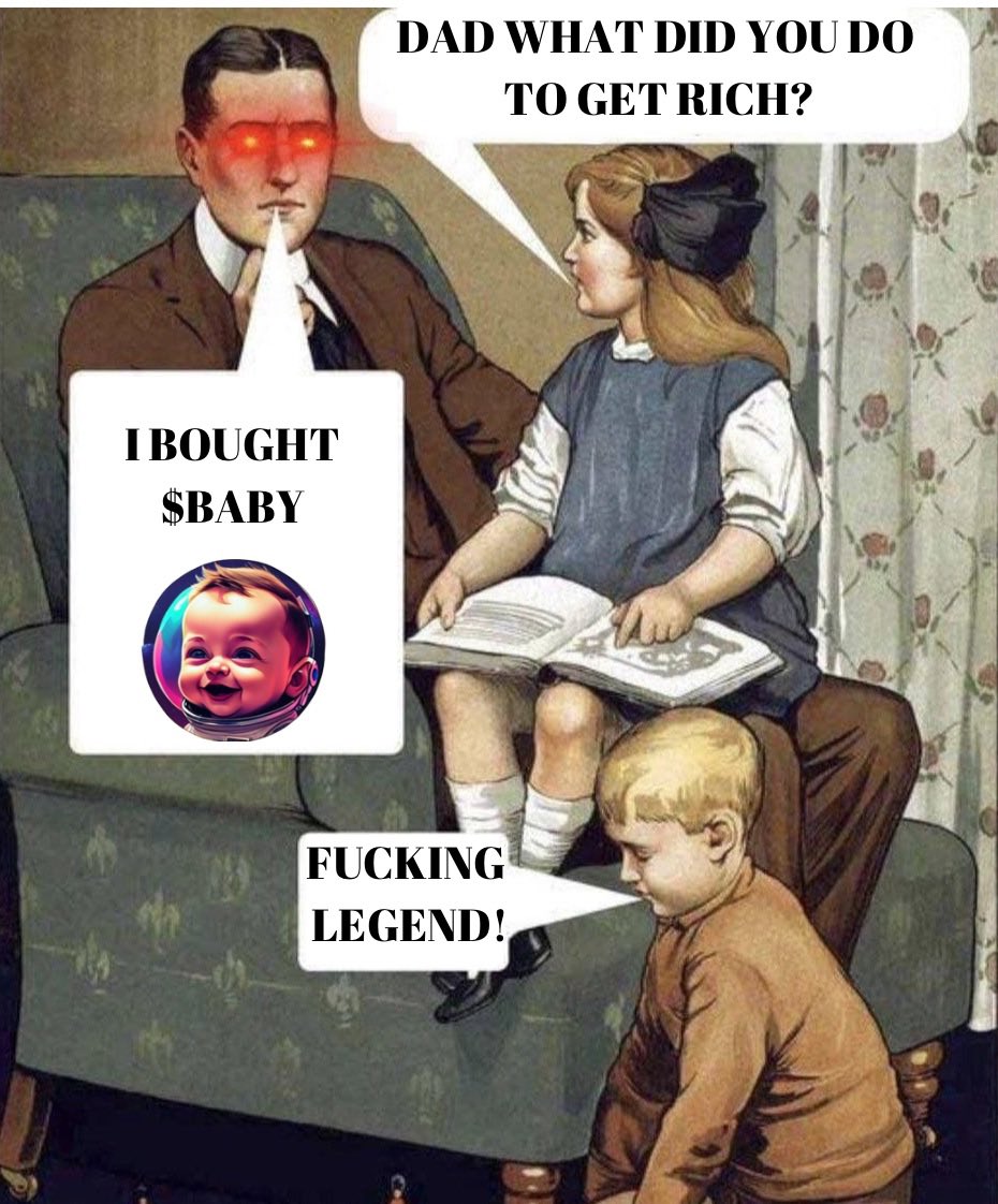 <a href="/shahh/">shah</a> Most logical plan would be to invest it in $BABY

We have so much cookin' things about to explode!

CA:
5hmf8Jt9puwoqiFQTb3vr22732ZTKYRLRw9Vo7tN3rcz