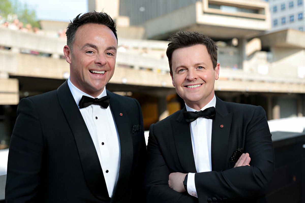Ant and Dec at the #BAFTATVAwards in London
