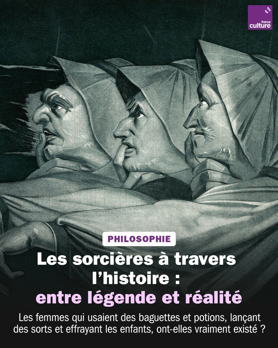 L'histoire a trop souvent fait des femmes l'objet d'accusations arbitraires de sorcellerie.
➡️ l.franceculture.fr/enx