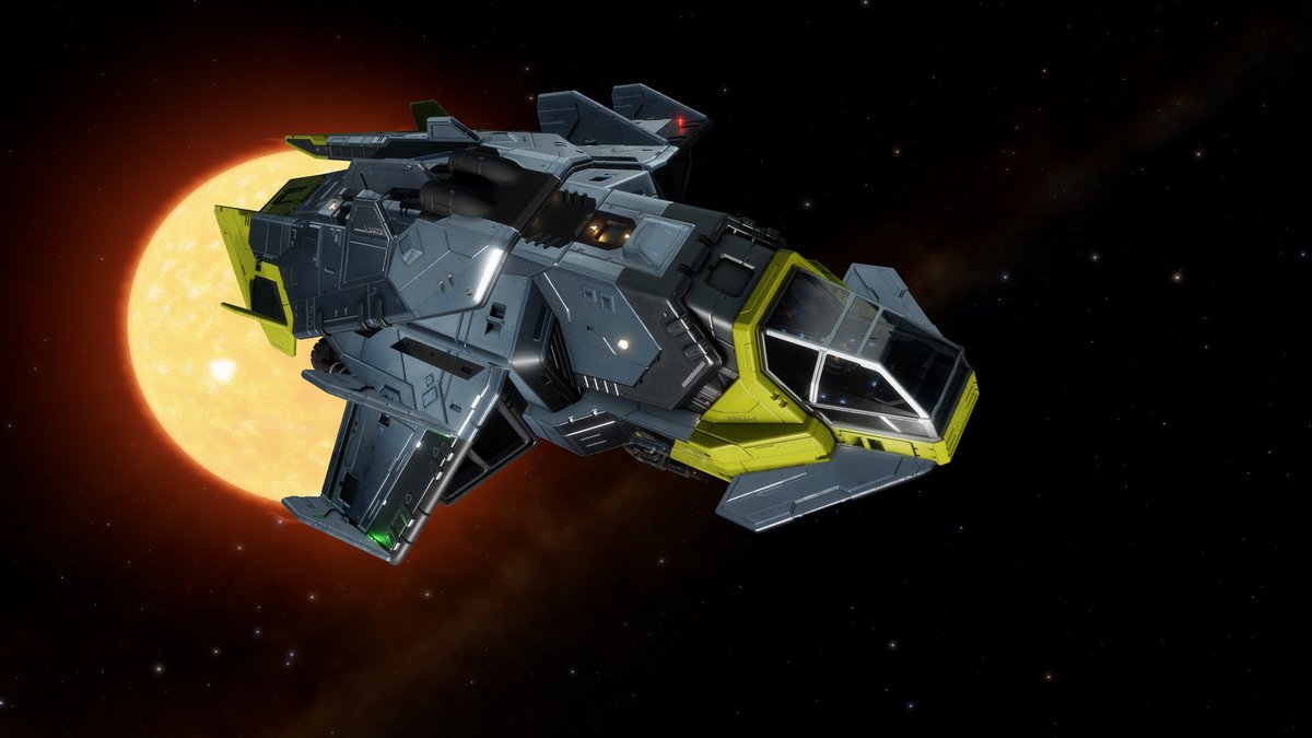 Venture further into the vastness of space with this pre-built Diamondback Explorer.

Includes: 
Diamondback Explorer Ship 
Specialised long-range space exploration loadout 
Guardian Frame Shift Drive Booster 
Polarity Yellow Paint Job 
12-Piece Ship Kit 

bit.ly/4dARNfO