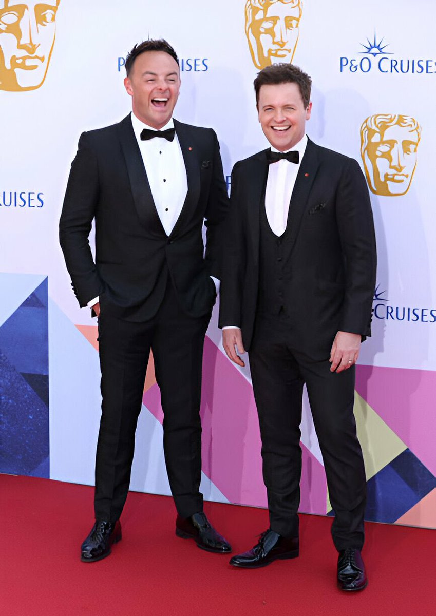 Ant and Dec on the #BAFTATVAwards red carpet