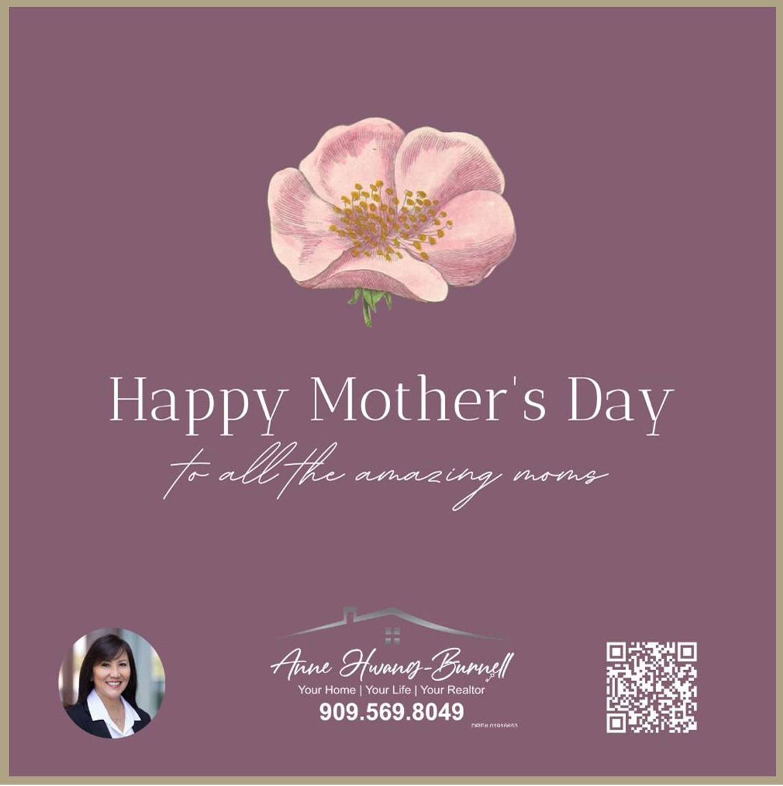 Happy Mother's Day to all the fantastic moms and mother figures! ❤️💐💞

#annehwangburnellrealtor #2024mothersday #celebratingmom #motherfigure #mommyday