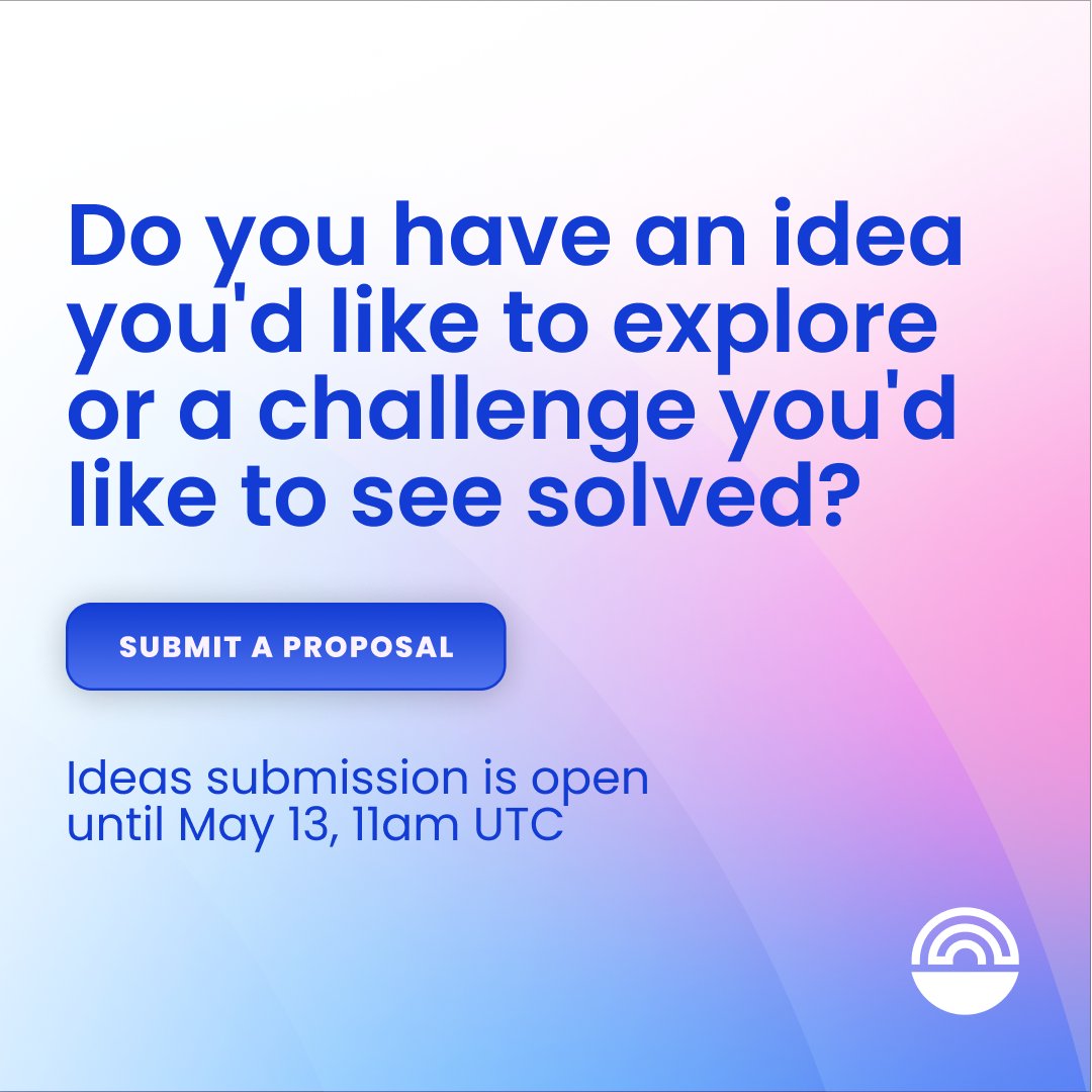 🗓Don’t miss your chance to apply for funding for your ideas! #ProjectCatalyst #Fund12 will be open for submissions until 11am on May 13th. More info on how to submit your funding proposals here: docs.projectcatalyst.io/current-fund-b…