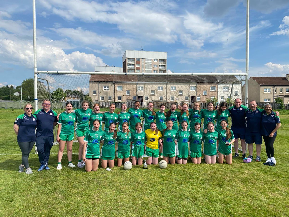 Huge congratulations to @LondonLGFA U15 girls who won the All-Britain Feile competition in Scotland yesterday👏🏽 Well done to all our TCG girls and Jimmy and John who represented the club so well, a fantastic achievement for all involved!