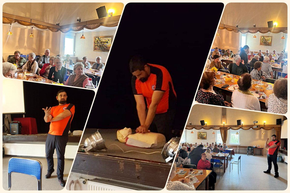 Nasi ratownicy medyczni odwiedzili katowickich seniorów ❤️ Podczas spotkania omówiliśmy istotne informacje dotyczące reagowania w sytuacjach zagrażających życiu i zdrowiu! Dzięki temu seniorzy zyskali wartościową wiedzę, która może okazać się nieoceniona w nagłych przypadkach.