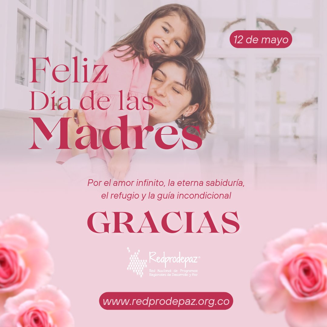 #celebracion 

Por el amor infinito, la eterna sabiduría, el refugio y la guía incondicional, les extendemos a #TODAS las #madres nuestros respetos y #Felicitaciones 

Ustedes son nuestras primeras gestoras de la #paz y de la #VidaQuerida