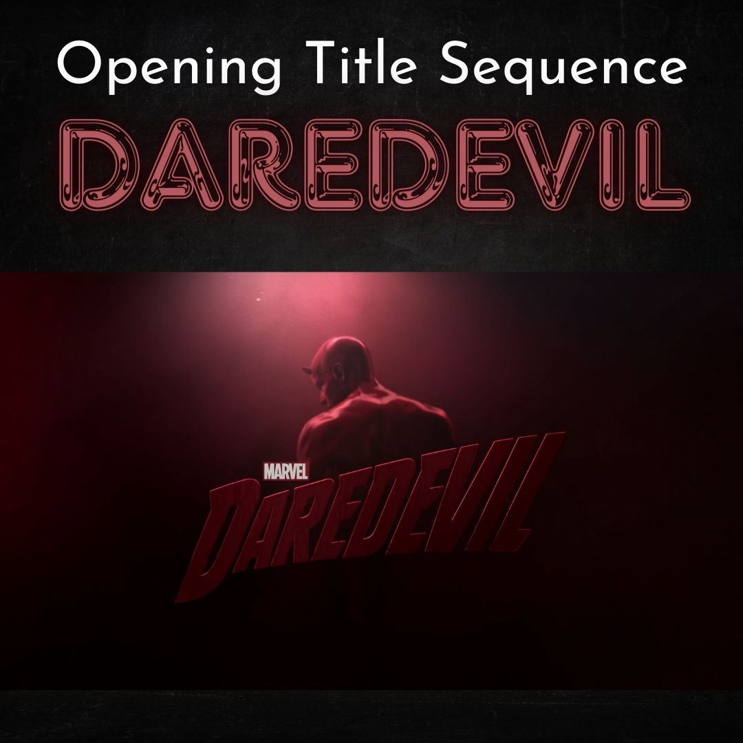 The #Daredevil title sequence is tied with Jessica Jones for my favorite opening sequence of all time. #WorthTheWait