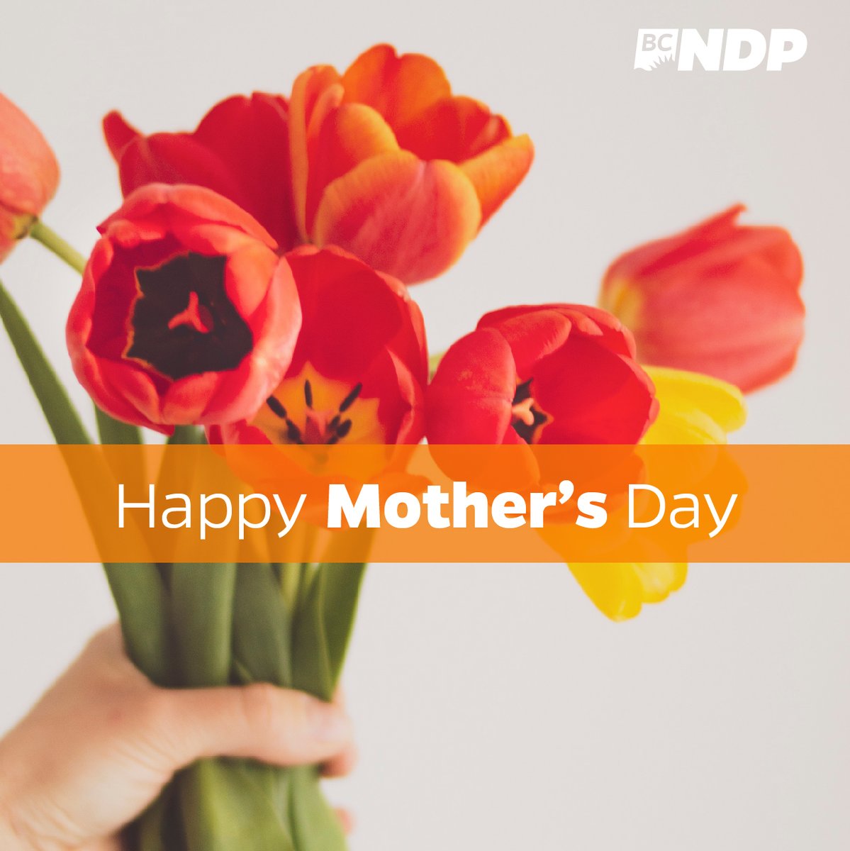 To all the mothers, matriarchs and caregivers doing the most here in BC — Happy Mother's Day. And to those who don't mark this day with celebration: we see you, too. ❤️ 🧡 💛