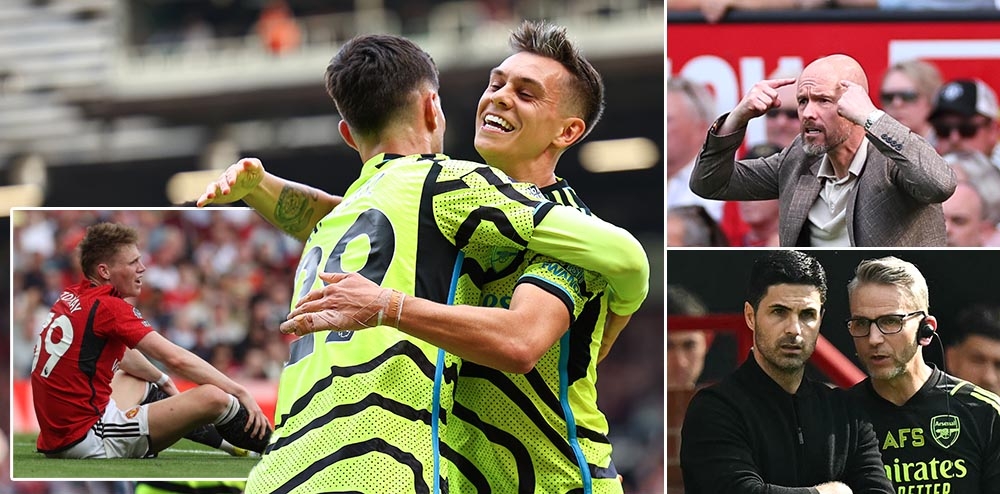 🔙 Arsenal are back on top of the Premier League table after a priceless 1-0 win over Man Utd 📈 5️⃣ talking points from @nathan_ridley_ mirror.co.uk/sport/football…