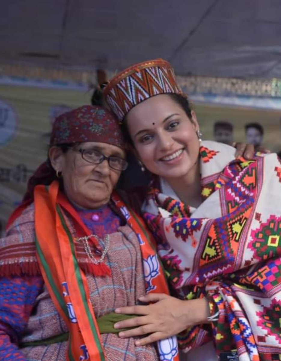 Queen of hearts 💕 🫶
Pic of the Day .
#KanganaRanaut 
#LokSabhaElections2024 
#ModiAgain2024