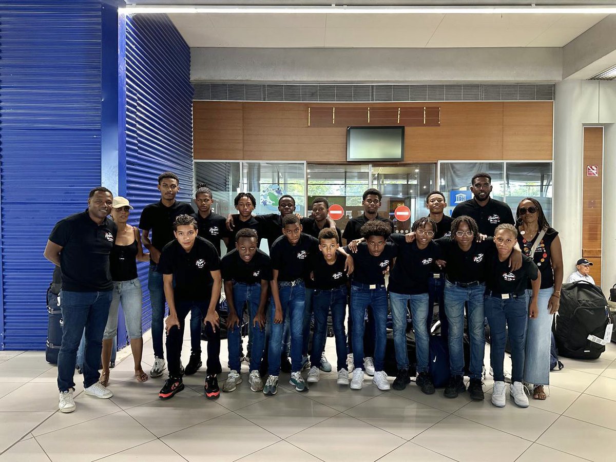 Après un riche séjour à #Amiens, retour à la maison 👌🏽
#CampusDiambars 
#Martinique