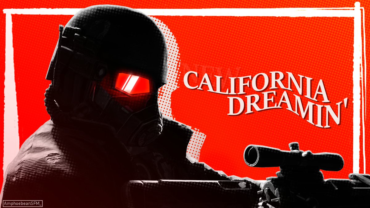 amphoebeansfm's tweet photo. california dreamin' #Fallout https://t.co/dOHNOxm5Tj