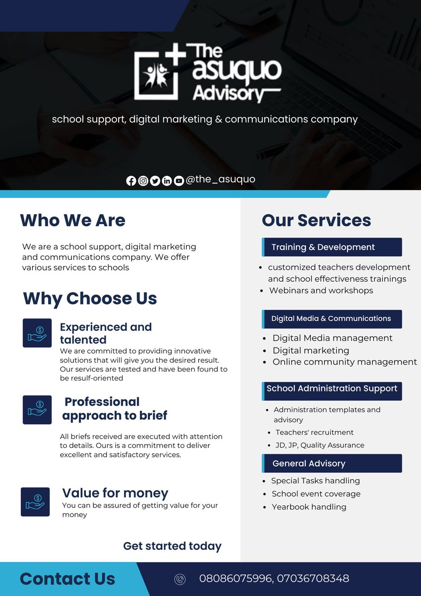 Get started with any of our services today.