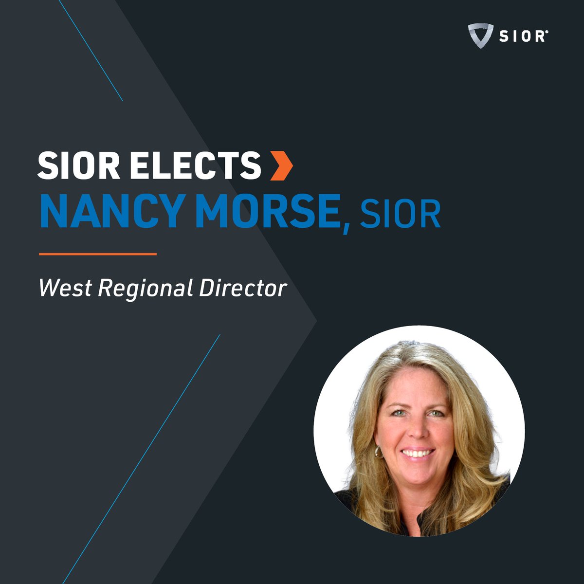 Thrilled to announce that Nancy Morse, SIOR, was officially elected to serve as SIOR's West Regional Director! With leadership exp. on the SIOR Foundation Board as well as SIOR's Women's Leadership Group, she will lead her region with care & expertise once inducted this fall.