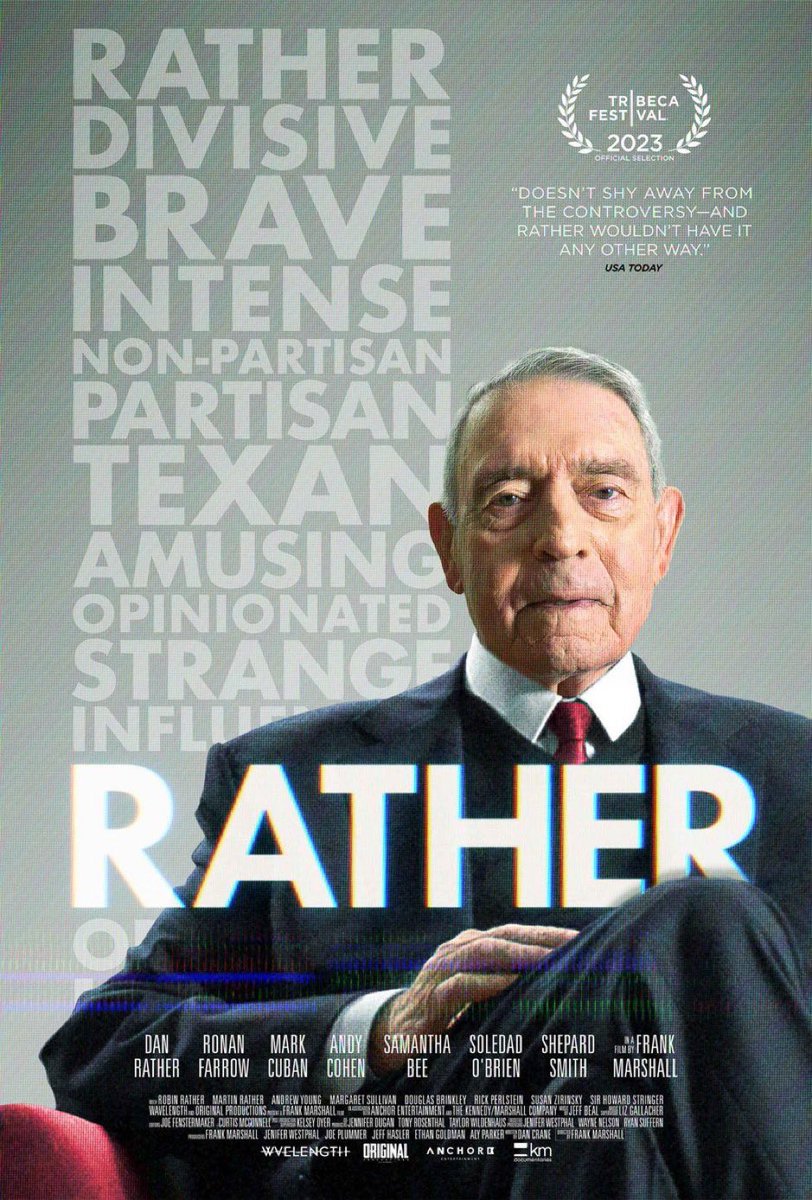 We watched an excellent Rather documentary last night about @DanRather. Here’s his take on the Trump Times article: