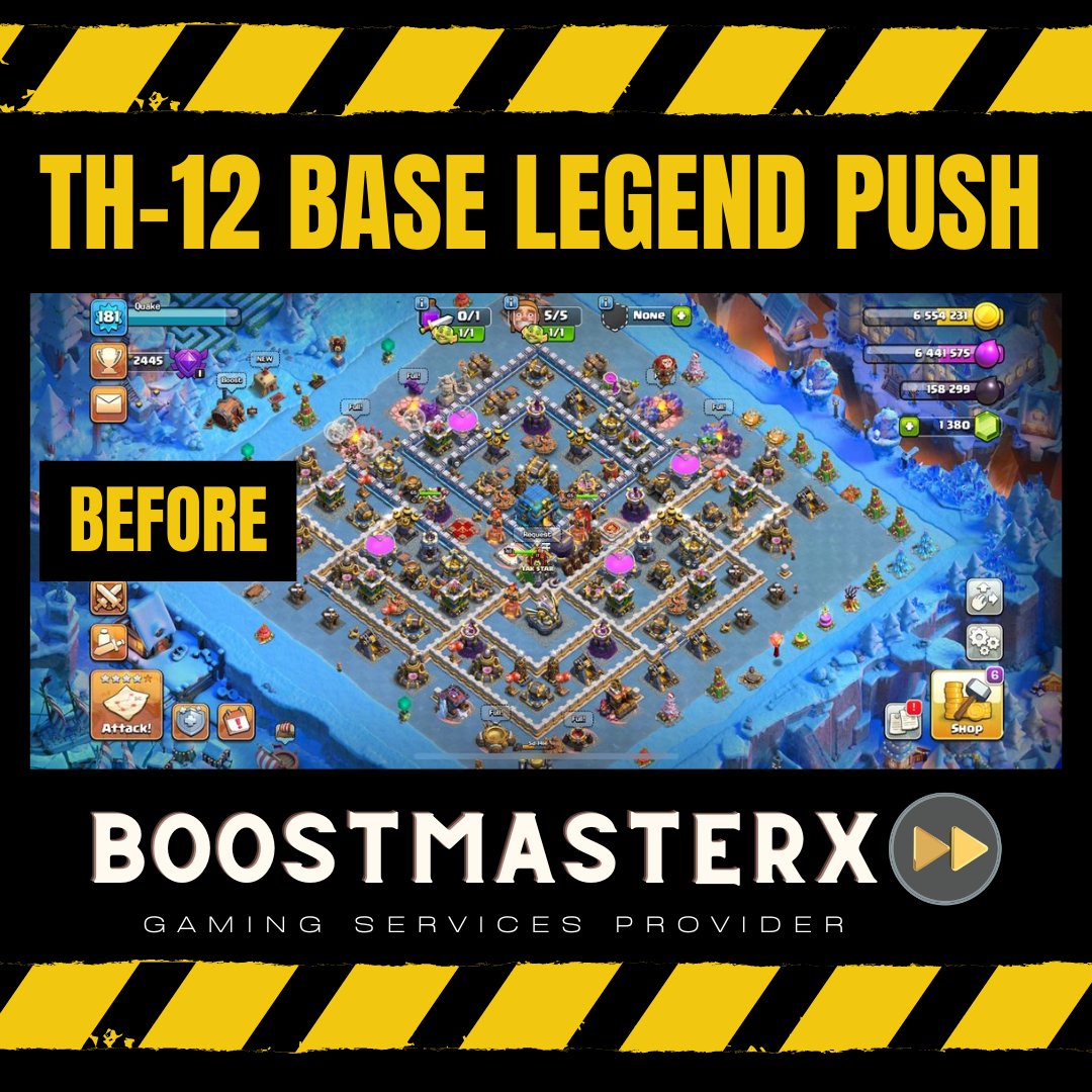 BoostMasterX's tweet photo. Clash of Clans with Crystal-I to Legend Boosting th12.

out our profiles for more details:
👉 G2G profile - https://t.co/OyLKojOSw3
👉 Fiverr profile - https://t.co/jFApXp0DVa
👉 Eldorado profile - https://t.co/3abILCa8Pa https://t.co/tM1eLX7cca