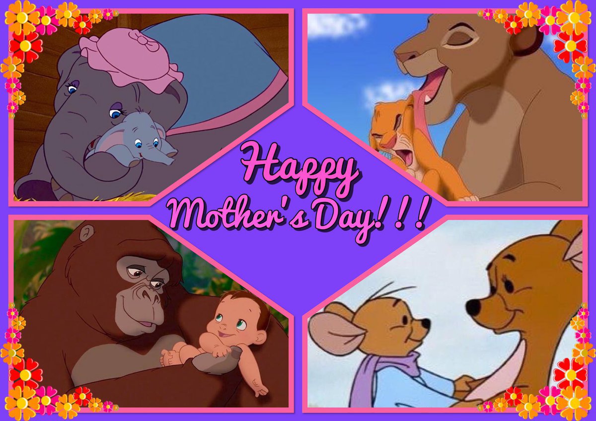 🎬❤️HAPPY MOTHER'S DAY TO ALL MOMS!!!❤️🎬 To celebrate here's a few Disney movie Moms! #HappyMothersDay #Disney #MothersDay (Photos via @Disney #Dumbo #TheLionKing #Tarzan #WinnieThePooh